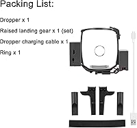 Vista 7 de Mavic 2 Pro Airdrop System Dropper Transport Payload Release Device Sistema de lanzamiento para bodas, cebo de pesca, accesorios de búsqueda al aire