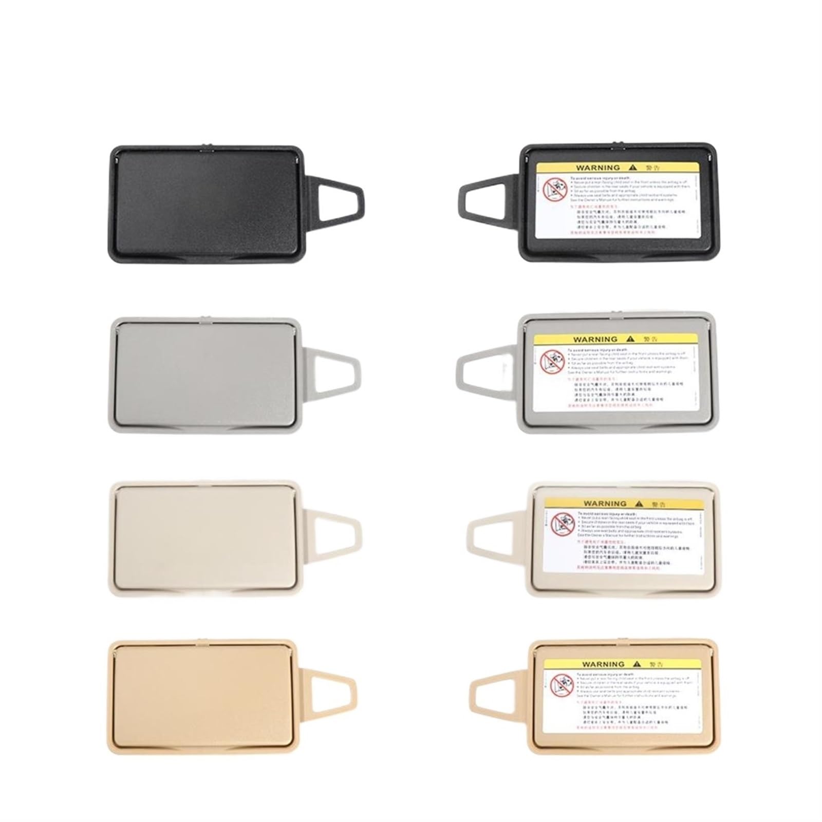 Accessori for auto Visiera parasole for auto Specchio for trucco