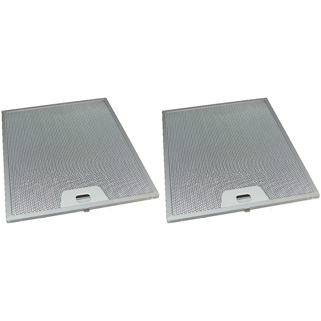 Ufixt® Fettfilter für Dunstabzugshaube, Metallgitter, 250 mm x 300 mm, 2 Stück