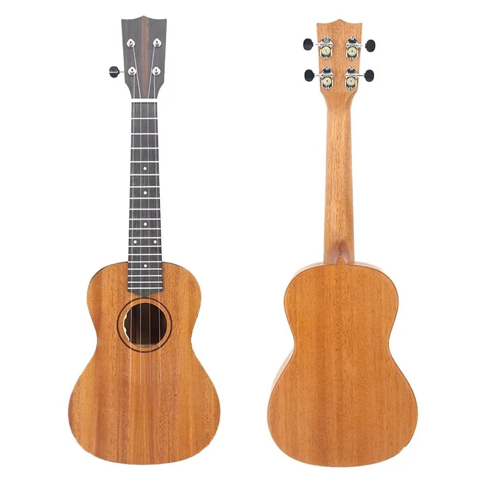 Zestawy Ukulele Mała 23calowa Czterostrunowa Gitara Ukulele Z Przetwornikiem Drewna