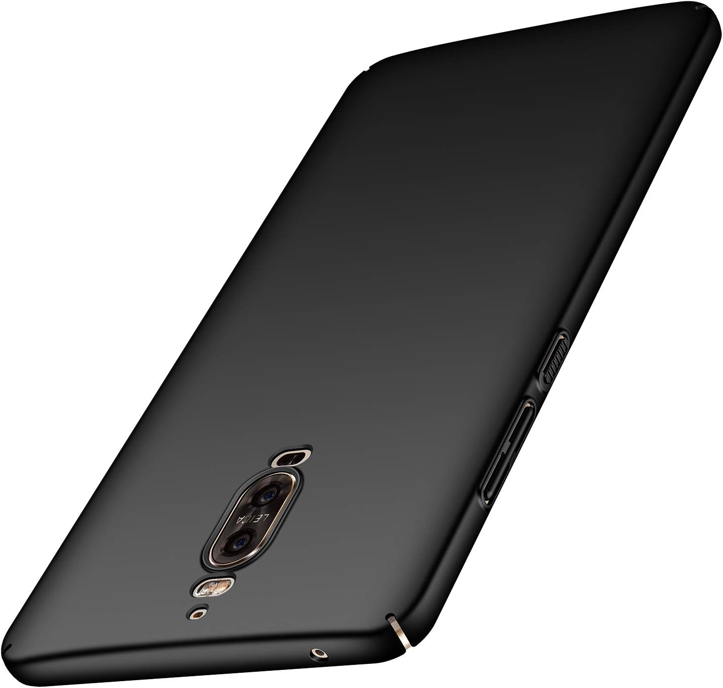 Huawei Mate 9 Pro Case, [Ultra-Thin] Materials Ultra-Thin Protective Cover for Huawei Mate 9 Pro (Smooth Black)