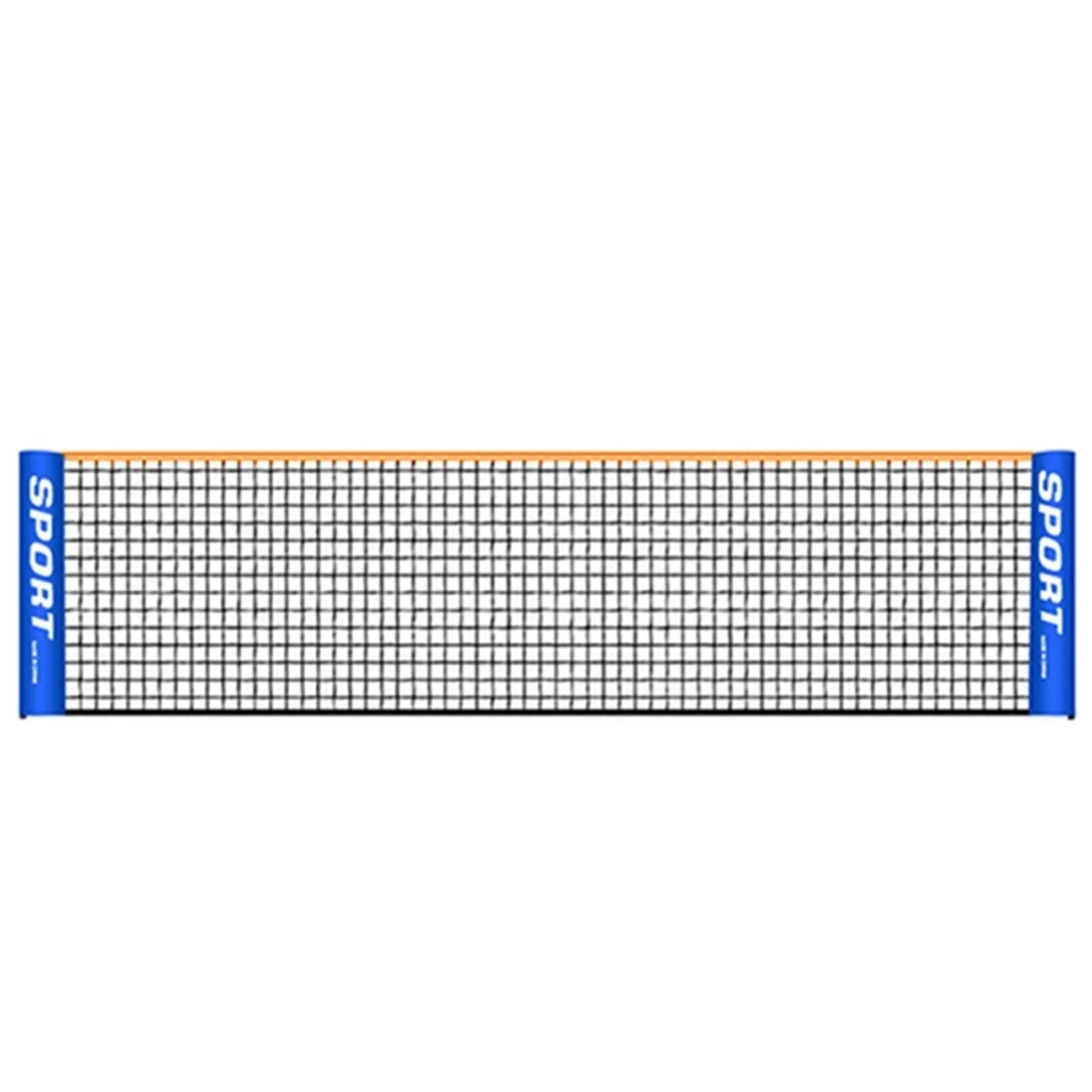 Rete da Badminton Portatile Rete da Allenamento Semplice Rete da Tennis Rete da Esterno e Interno per Badminton, Tennis(5.1m)