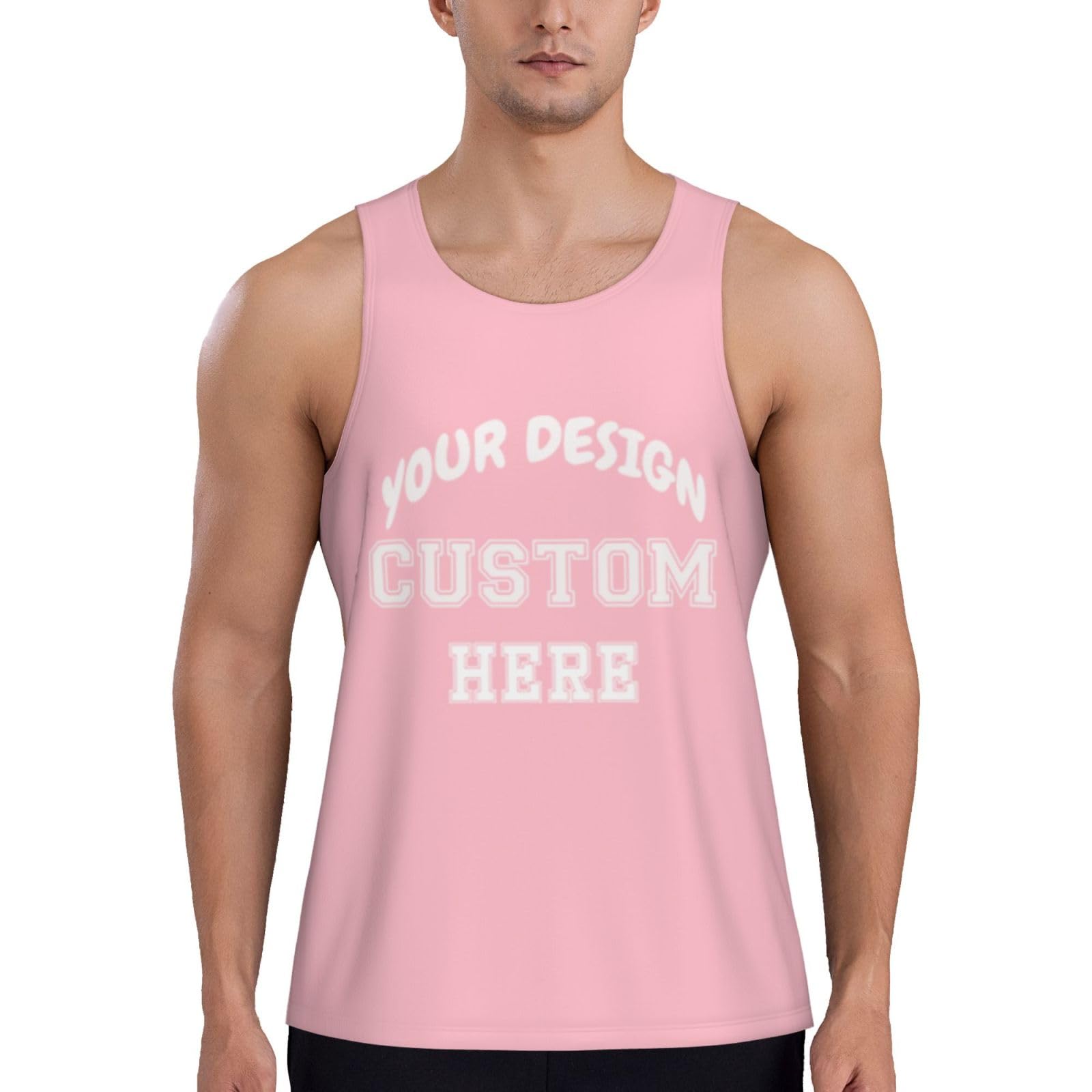 Custom Tank top Men Women Design Your own Personalized Tank top Add Your Logo/Text Customized Vests with Photo/Logo