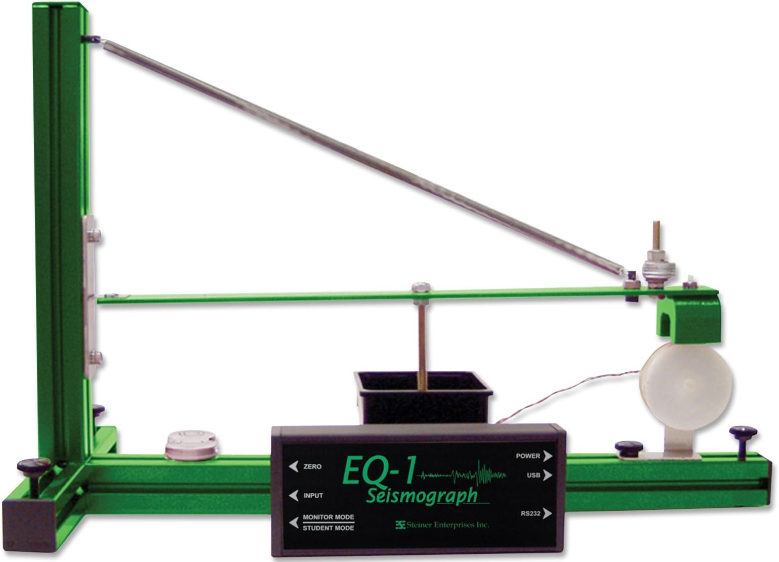 Next Generation Science EQ-1 School Seismograph, 12.6 x 18.3 x 8.25" (H x W x D)