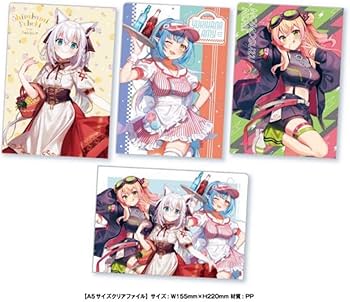 ホロライブファミマ限定アクリルスタンド雪花ラミィ白上フブキ桃