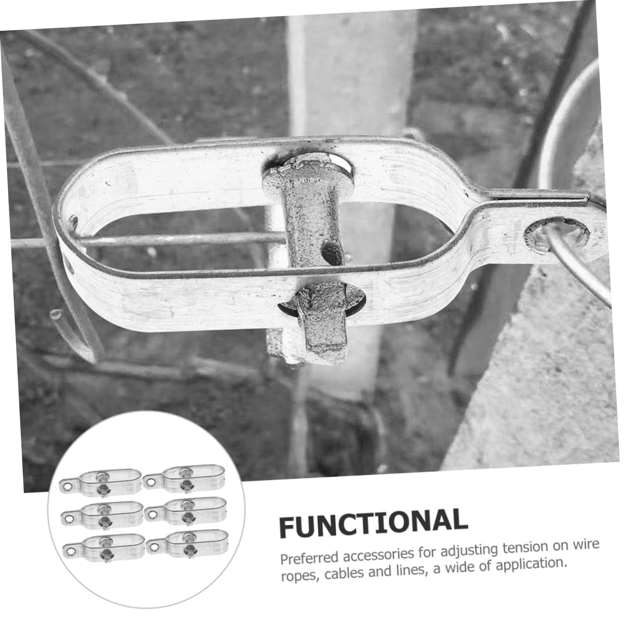 Abaodam 6 Pezzi Tenditore per da Tensionatore per Resistente per e Facile da Installare Leggero e