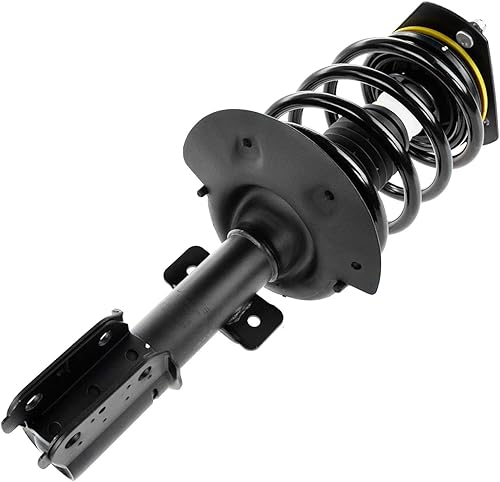 Miniatura 1418 de TRQ Kit de suspensión delantera, conjunto de amortiguadores y resortes, barra estabilizadora, enlace estabilizador compatible con Chevrolet