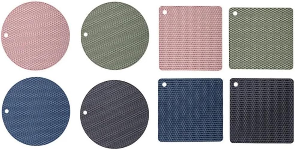 Multi-Function Heat-Resistant Silicone Cushion Beverage Cup Mat Anti-Slip Cushion Pan Pad Table Mat Kitchen