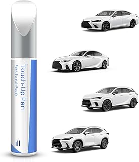 083/2MH Ultra White Tricoat Touch Up Paint Compatible with Lexus Exact Match–Chips and Nicks Touch Up