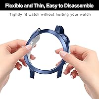 Vista 5 de Funda compatible con Garmin Fenix 7/Fenix 7 Solar Smart Watch, TPU resistente a los arañazos (no compatible con Fenix 7S/7X)