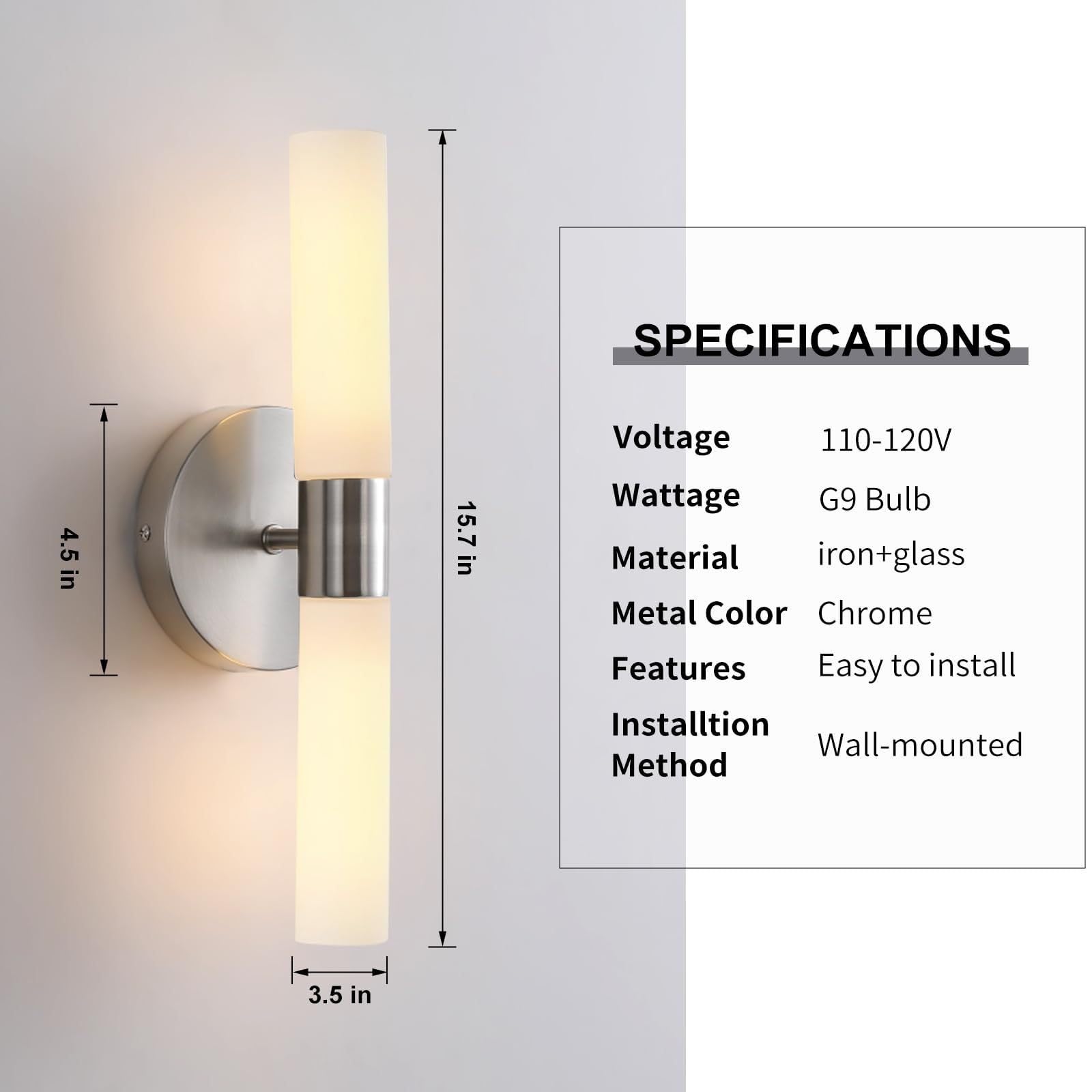 Lampka nocna LED, 3000K, miękka biel, regulowana jasność 0-100 lm, wtykowa lampka nocna z automatycznym czujnikiem światła do łazienki i sypialni