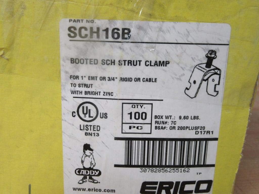 Erico Caddy SCH16B CLAMP,STRUT,ONE Piece 1 (Pack of 100)