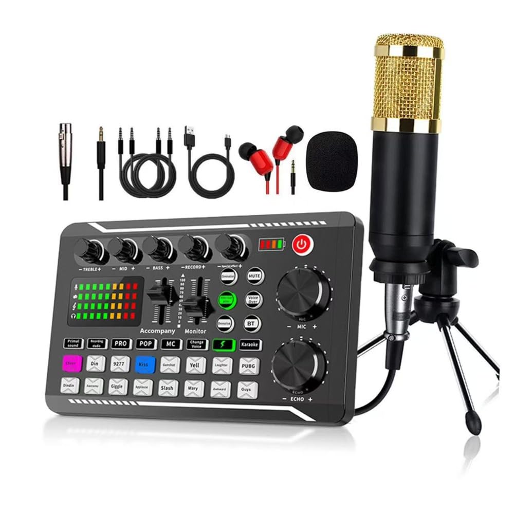 Amazon | EiuuiojF998トーンミキサーカラオケキットホームDJミキサー