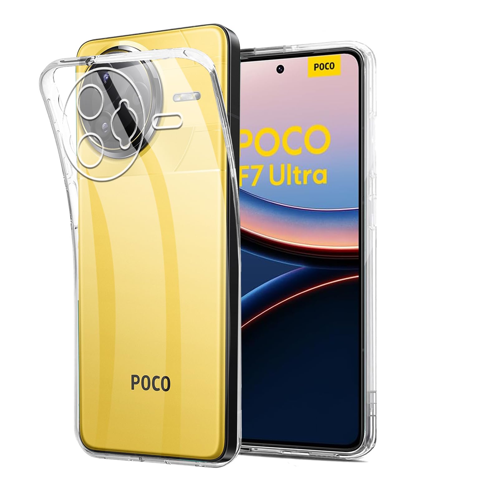 Custodia morbida opaca anti-impronte per Xiaomi Poco F7 Ultra e F7 Pro - Italiano