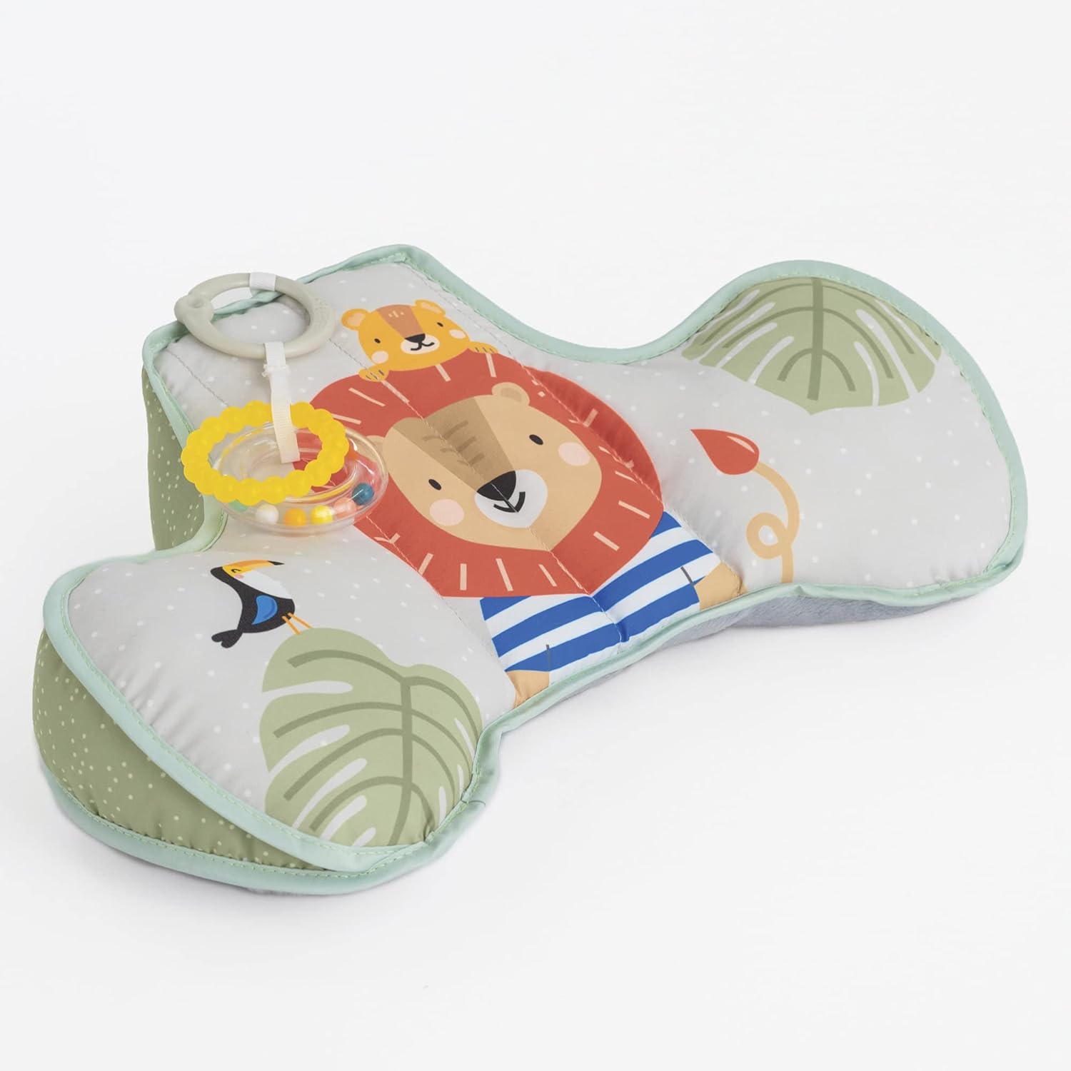 Taf Toys Tummy Time Cushion with Detachable Toys Support for Newborn & Up, Develops Muscles for Crawling Montessori Sensory Crawling Toy for Infant Newborn Toddler Tummy Time Toys 0-6 Months Babies Taf Toys Tummy Time Cushion with Detachable Toys Support for Newborn & Up, Develops Muscles for Crawling Montessori Sensory Crawling Toy for Infant Newborn Toddler Tummy Time Toys 0-6 Months Babies