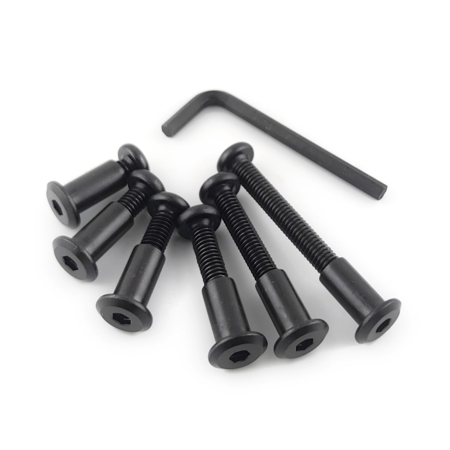 M6 Hex Drive Screws - 30 Sets Assortment Kit -4