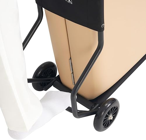 Vista 17 de Master Massage EasyGo - Carrito universal para mesa de masaje, color negro