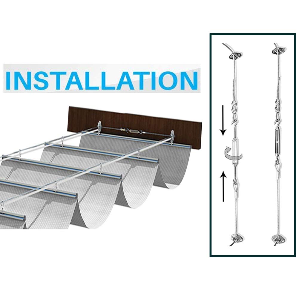 GDMING Sonnensegel – UV-Schutz Segel Für Terrasse & Garten Mit Seilspannsystem
