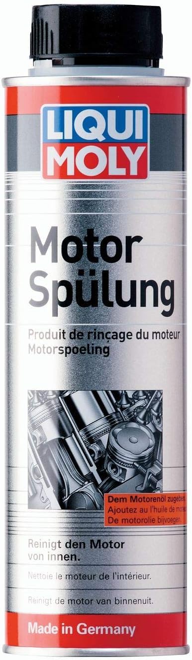 LIQUI MOLY Motorsystemreiniger Benzin | 300 ml | Benzinadditiv | Art.-Nr.: 5129 & Motorspülung | 300 ml | Öladditiv | Art.-Nr.: 7681