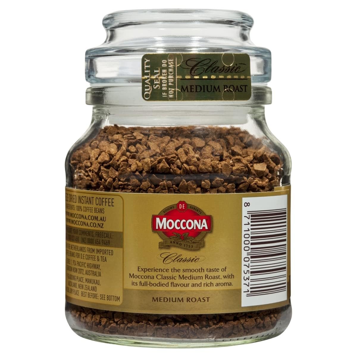 Moccona Classic 50g Medium Roast Ground Coffee
