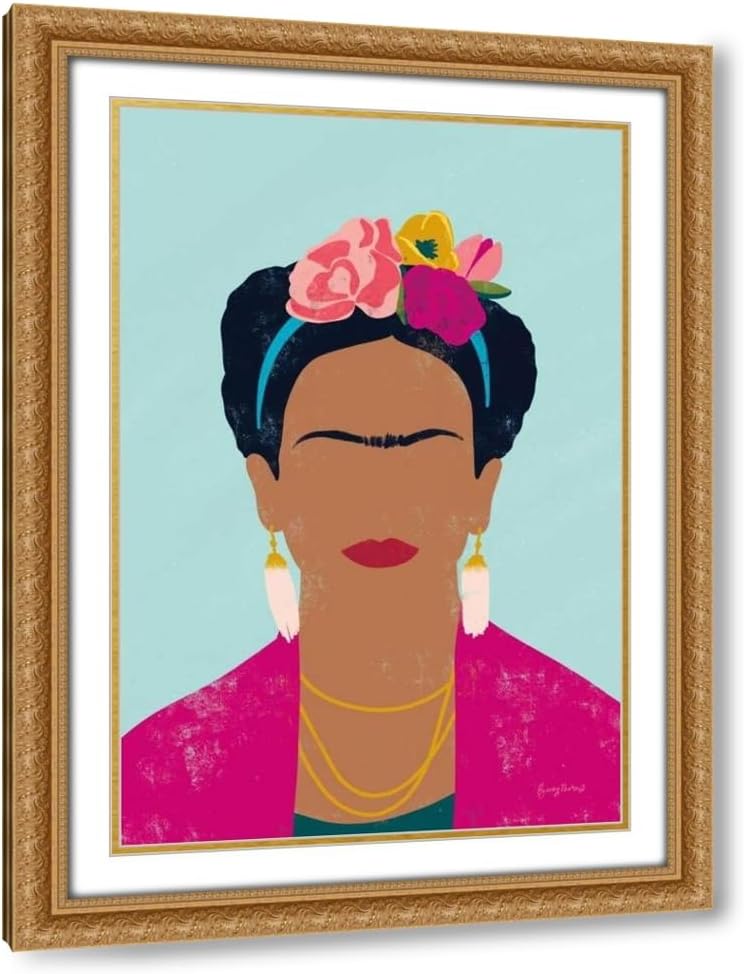 ArtDirect Frida Kahlo I 32x48 Huge Gallery Wrapped Canvas Museum Art by Thorns, Becky