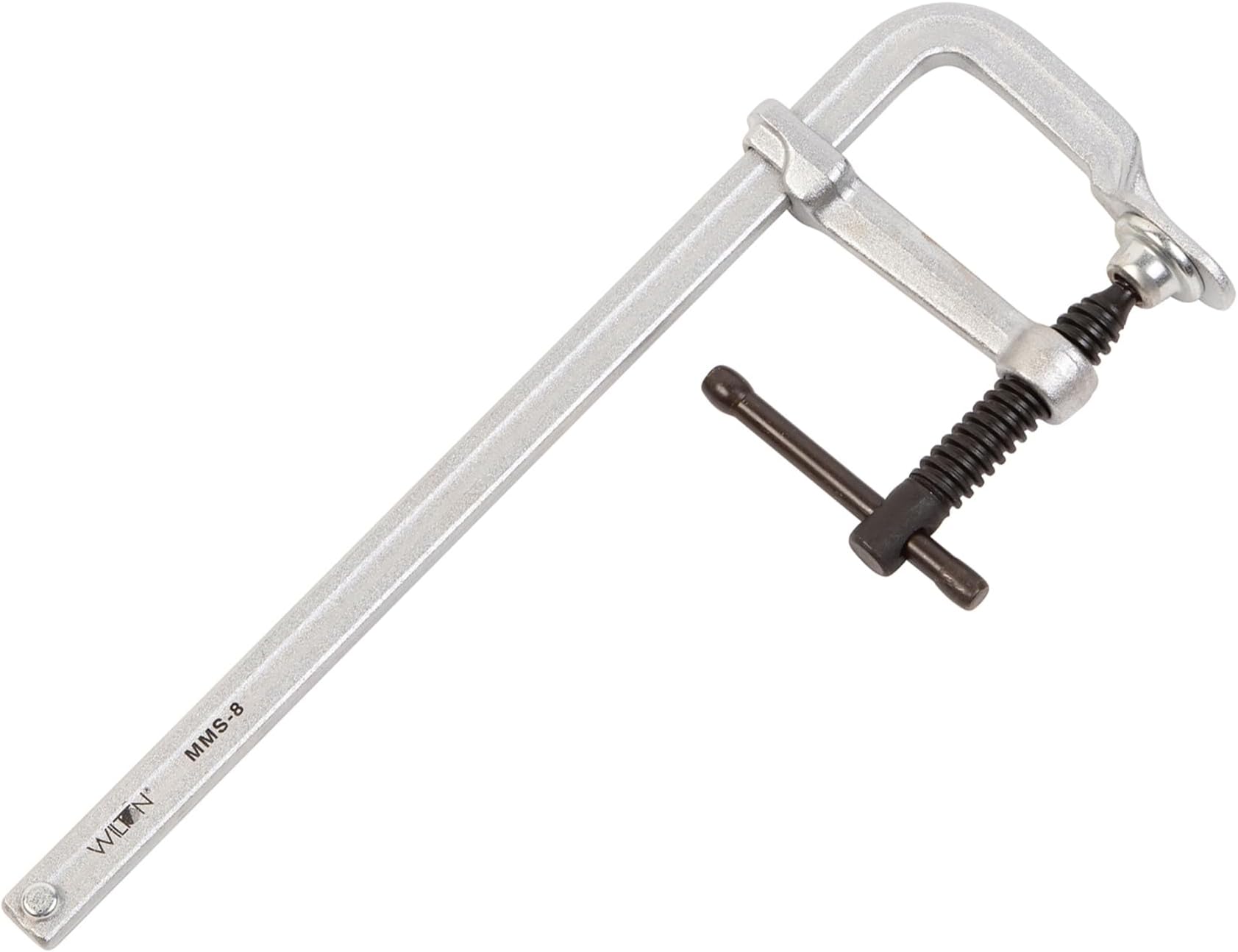 Wilton Mini F-Clamp, 8" Opening, 2-1/4" Throat, 400 Lbs. Clamping Force (Model MMS-8)