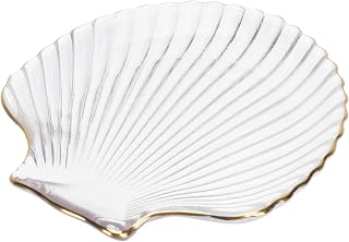 1Pc Scallop Shaped Storage Container Elegant Fruit Plate for Everyday Meals for Weddings Gatherings and Daily Use Decorative Kitchen Supply