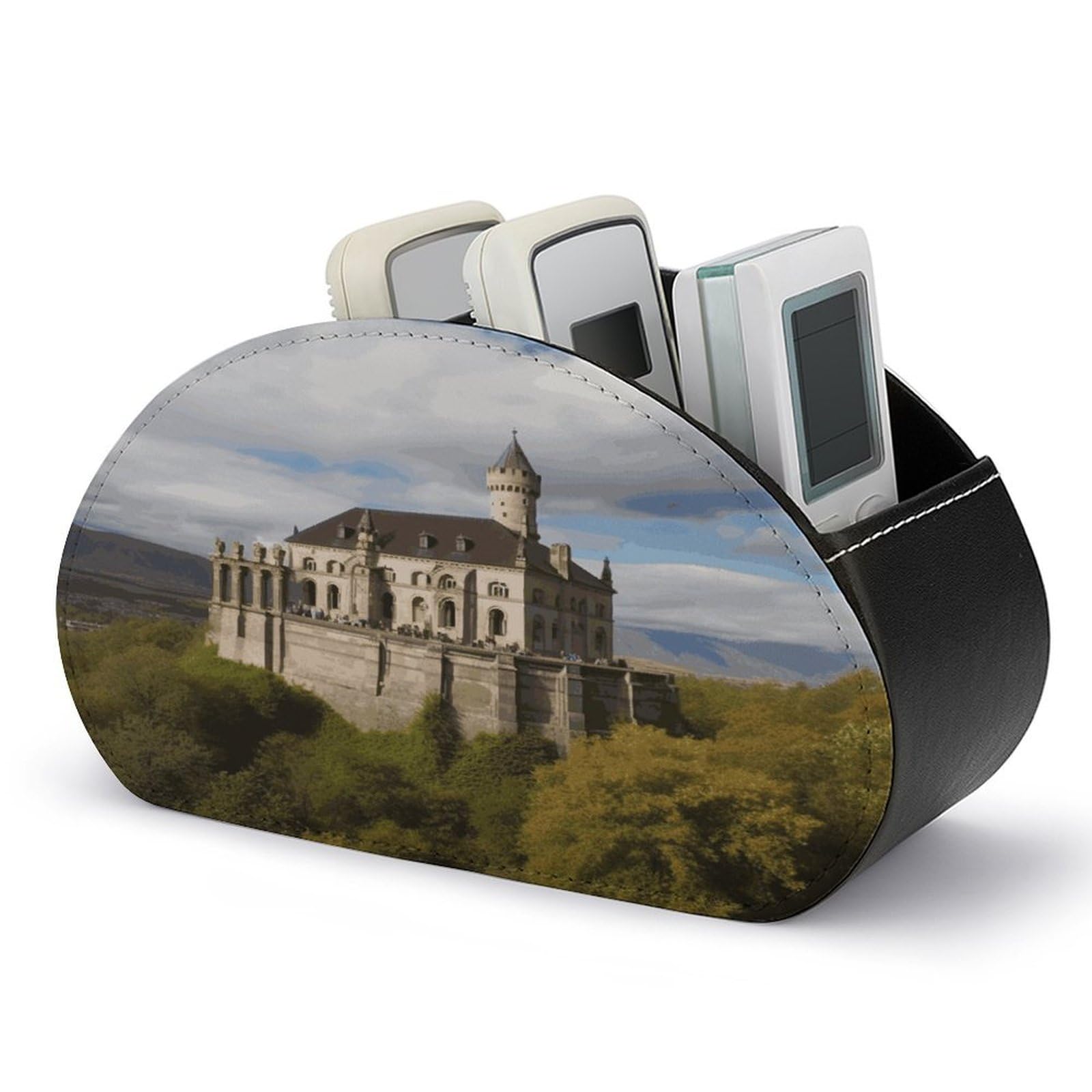 Btcowzrv Style Historical Monuments Of Armenia Remote Control Holder With 5 Compartments