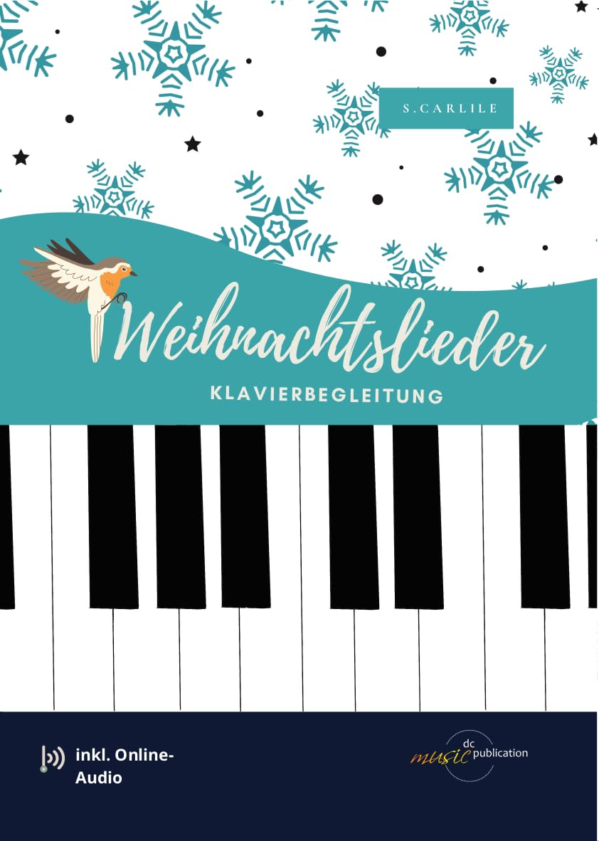 Christmas Songs Piano Accompaniment, Slightly Arranged Including Download