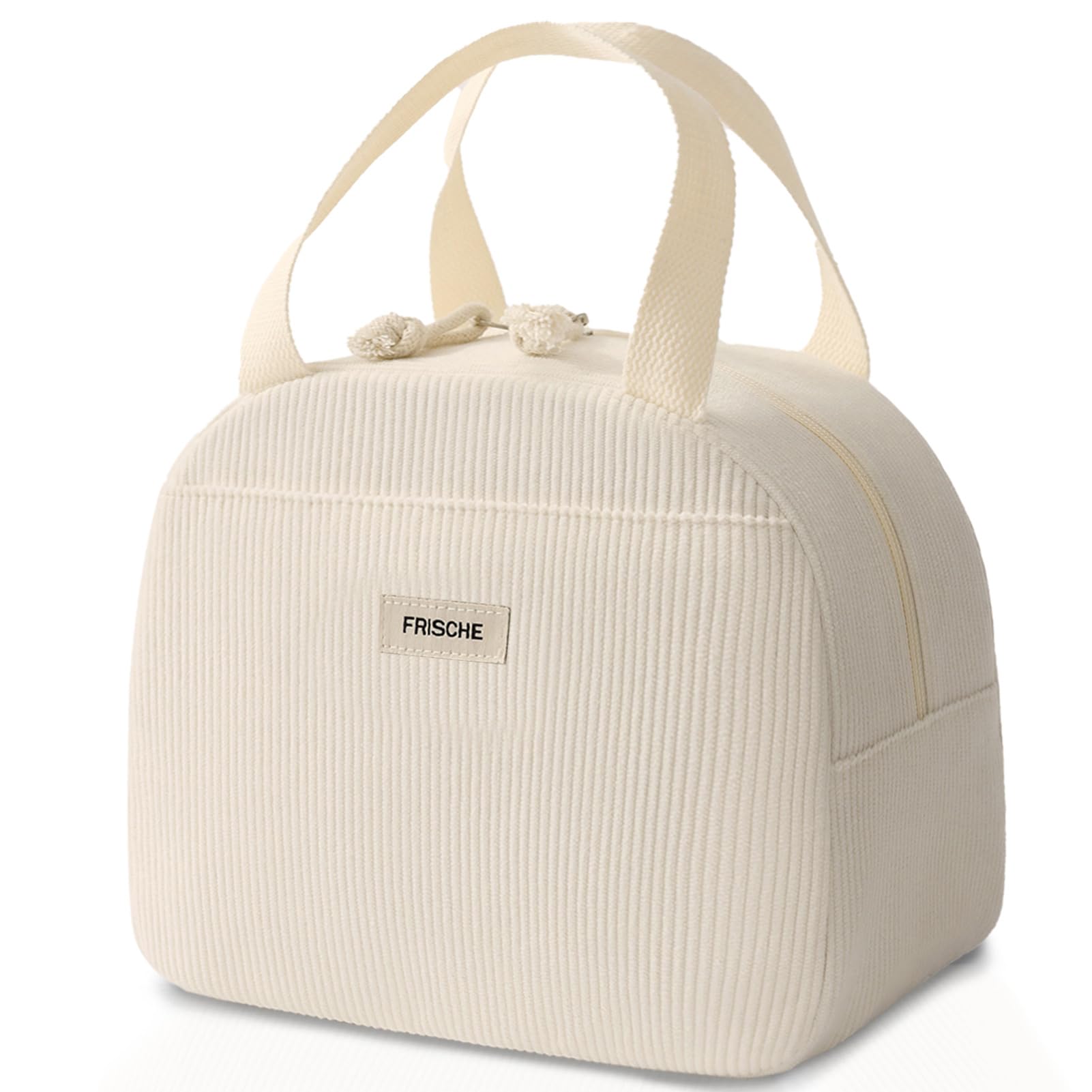 Lunch Bag for Women Men Cute Corduroy Lunch Tote Bags Reusable Insulated Lunch Box Large Capacity Reusable Insulated Cooler for Work/Picnic/Travel-image-48