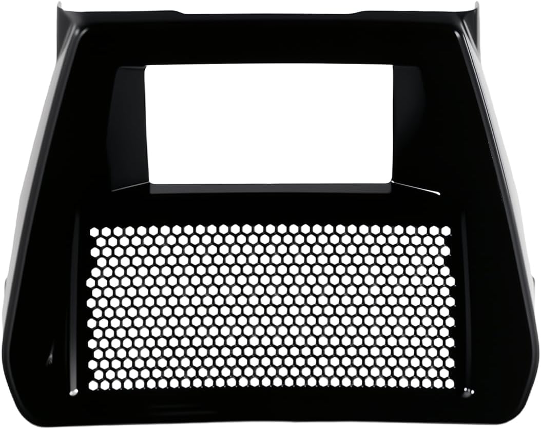 Gloss Black Chin Spoiler Fairing Radiator Cover Compatible for Harley Touring Street Road Glide FLHXSE FLTRXSE 2023 2024 2025