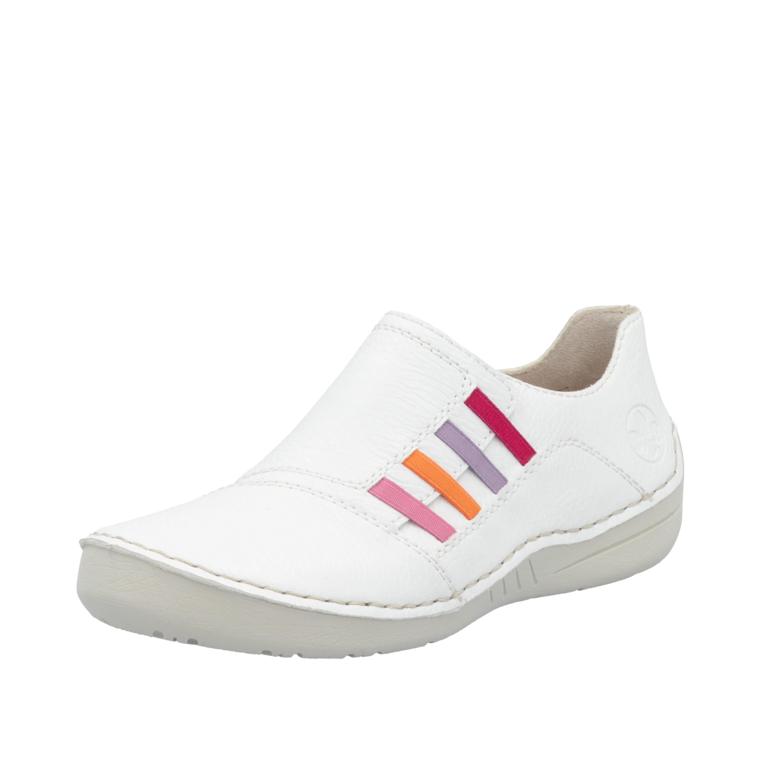 Rieker Women's 52560, Women's Low Shoes, White, 6.5 UK