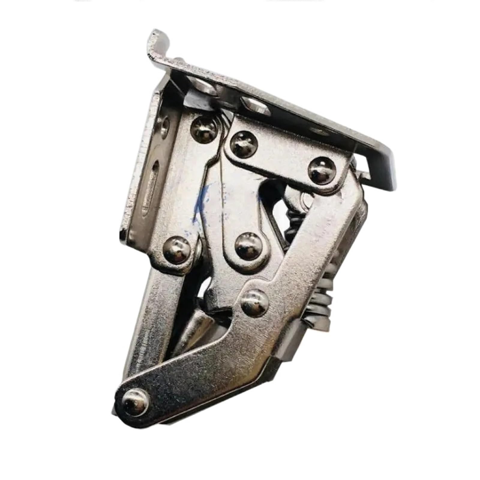 2-12pcs Overhead Swing Up Flap Caravan Motorhome Hinge Locker Cupboard Door Stay Cabinet Hinges(6pcs)