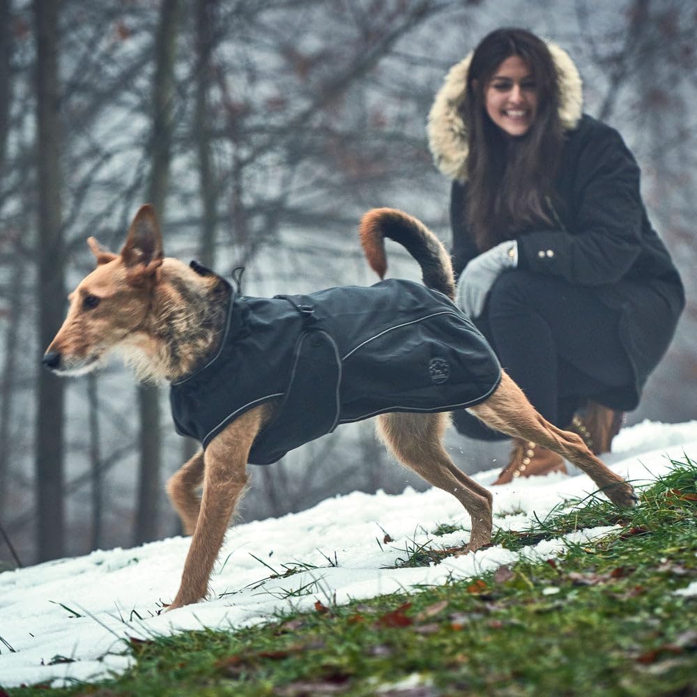 Cappottino per cani Uppsala Softshell, 55 cmnero