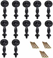 Vista 9 de 2 piezas de estilo europeo, pomos antiguos para cajones de puerta, manija de armario de cocina, aparador vintage, armarios de armario y pomos