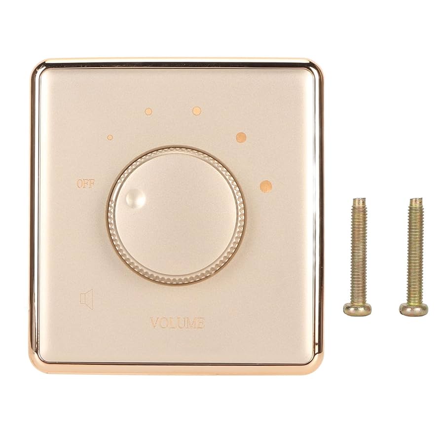 Amazon.co.jp: 壁取り付けボリュームコントロールノブ、10W