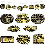 2022 Happy New Years Decorations Wooden New Year Ornaments for Tree Christmas Ornaments New Year Eve...
