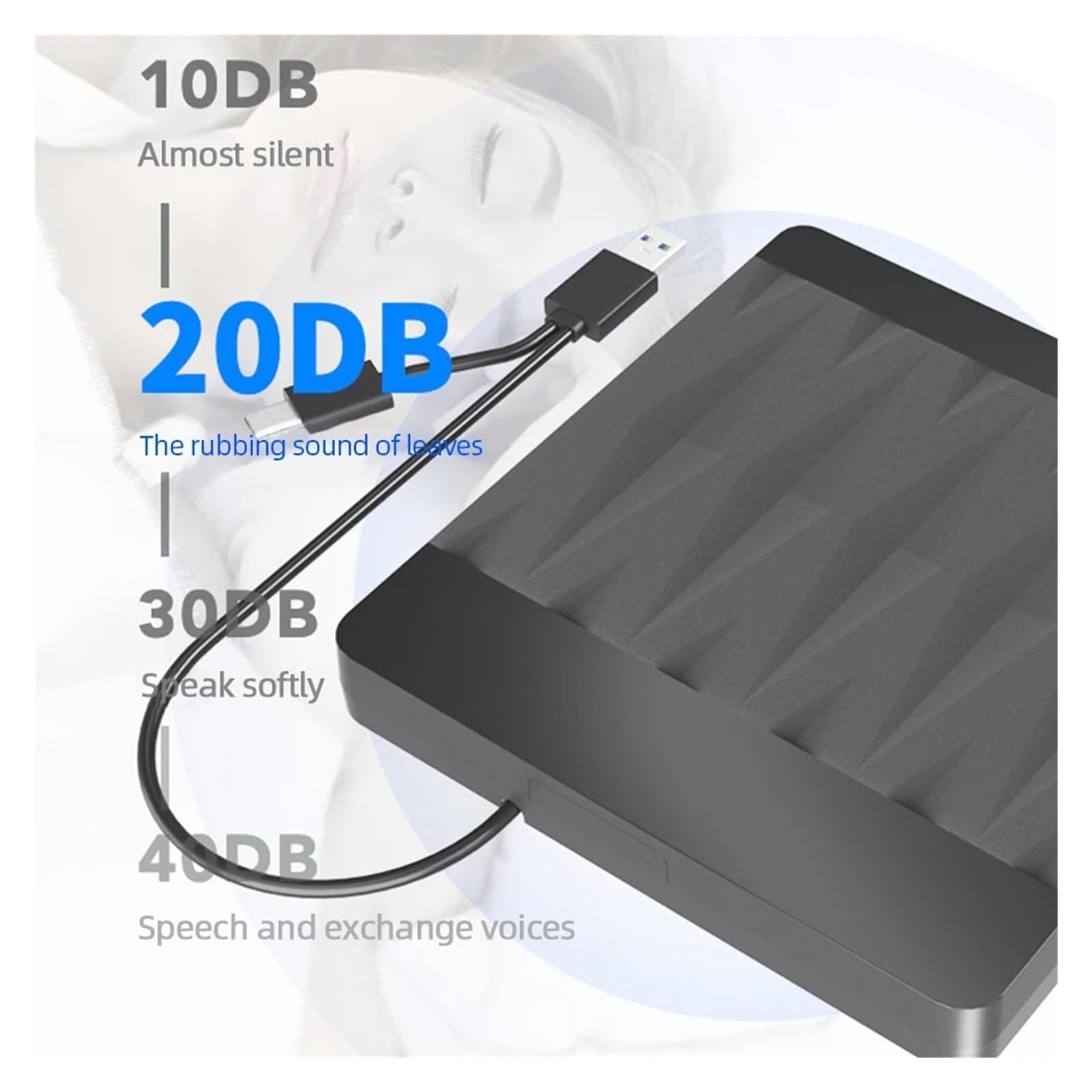 Typ C USB 3.0 Slim Zewnętrzna Nagrywarka DVD RW Napęd CD Nagrywarka Czytnik Odtwarzacz CD-ROM Odtwarzacz Do Laptopa PC Nagrywarka Dvd Kompaktowy łatwy W UżYciu(A)