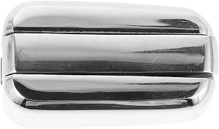 KALLORY Marine Foldable Boat Hook Stainless Steel Space-Saving Design for Secure Gear Organization Hat and Equipment Organizer Mountable Wall Hook for Boats and Cabinets