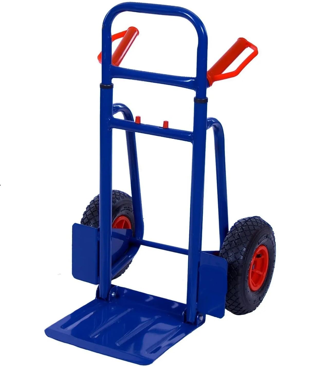 Klappbare und ausziehbare Sackkarre - max. 200kg Treppensteiger Faltbar für Werkstatt Lager Treppensackkarre, Karre, Transportkarre, Stapelkarre, mit 2X Sackkarrenrad Luftbereifung