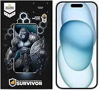 Gshield Película Survivor Fosca com Aplicador para (iPhone 15)