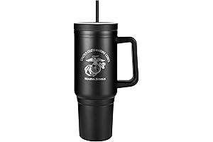 40oz Insulated Marine Tumbler: USMC Pride & Hydration