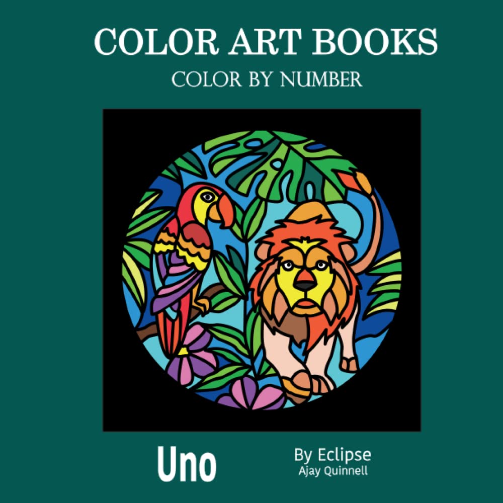 Uno - Color By Number Book : Standard paper edition