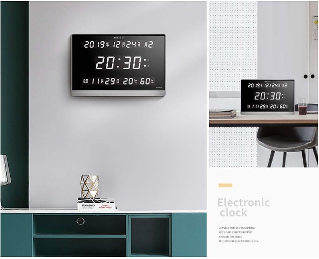 Weather Monitoring Clocks, Weather Station, Perpetual Calendar, Electronic Clock, Weather Wall Clock, Digital Clock, Weather Detection Clock