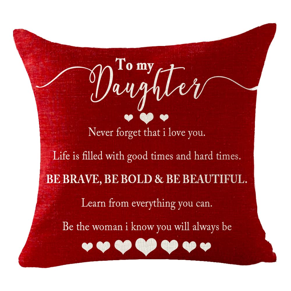 Daughter Birthday Gifts To My Daughter Never Forget That I Love You ...