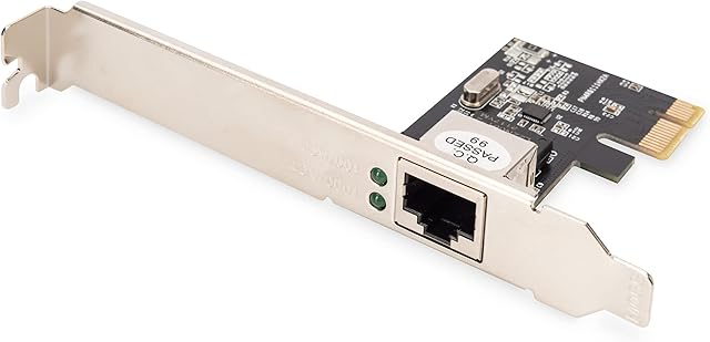 DIGITUS Gigabit Ethernet PCI Express karta 32-bitowa, uchwyt o niskim profilu, Realtek RTL8111H