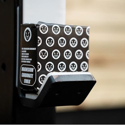 Miniatura 5 de Mammal Strength Tiza de gimnasio para entrenamiento cruzado y levantamiento de pesas, tiza de gimnasia de bloque de 2 onzas para escalada,