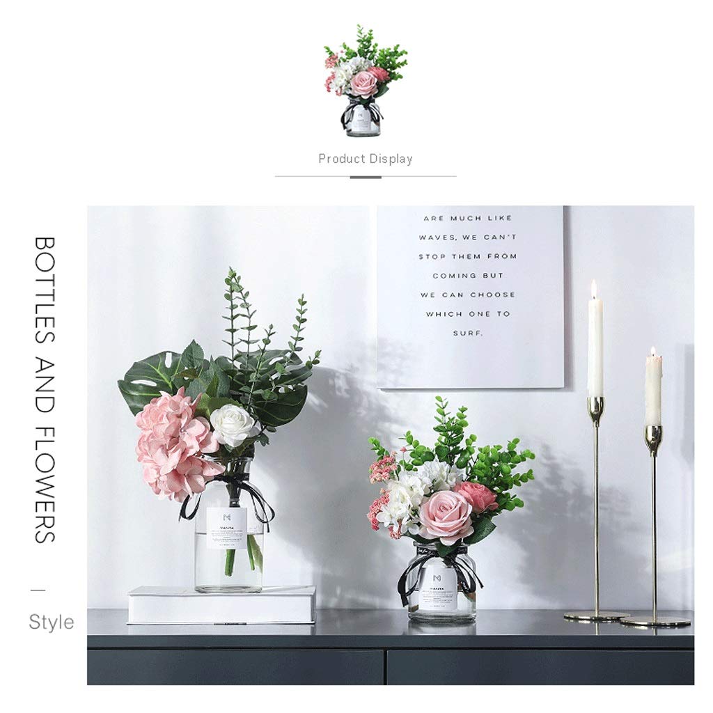 Gefälschte Blume Simulations-Blumen-Silk Blumen-künstliche Blumen-kreative Dekoration-Wohnzimmer Heim Tabelle Dekoration Blumengesteck Blumen Set
