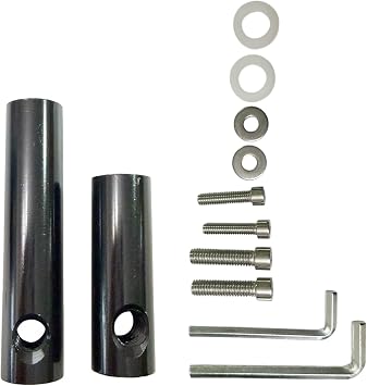 Steering Damper Mounting Bracket Kit Compatible with V5 11 inch Electric Scooter, Motorcycle Stabilizer Mount, Easy-Install Damper Bracket for V5 Scooters & Motorcycles Black