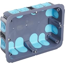 Caja De Distribucion Electrica Trifasica Caja de derivacion empotrada STOPAIR Multimat + tapa 170x110/P40